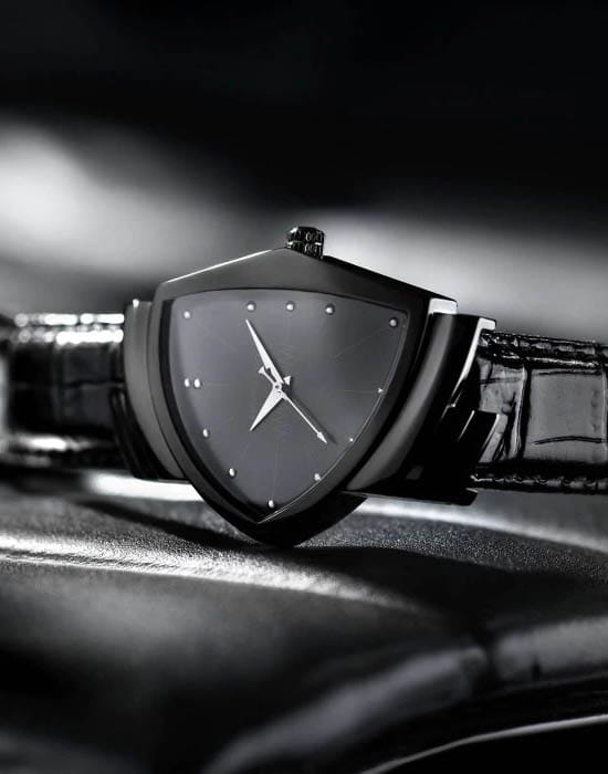 Hamilton H24401731 мужские часы застежка крупным планом